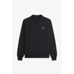 Fred Perry K4535 Classıc Knıtted Ls Erkek Tshırt – SİYAH - Görsel 7