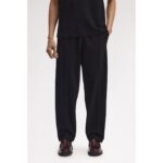 Fred Perry T1301 Tennıs Grıp Taped Track Erkek Pantolon – SİYAH