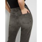Guess W2ya21d4qd2 Mom Jean Kadın Pantolon – ANTRASİT - Görsel 4