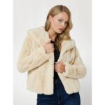 Guess W0bl0nwdch0 New Sophy Jacket Kadın Kaban – KREM