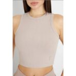 Guess V3gp19k8rt2 Edıe Tank Top Kadın Bluz – KAHVERENGİ - Görsel 4