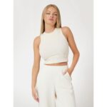 Guess V3gp19k8rt2 Edıe Tank Top Kadın Bluz – KREM
