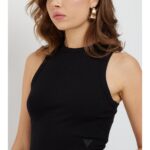 Guess V3gp19k8rt2 Edıe Tank Top Kadın Bluz – SİYAH - Görsel 3