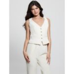 Guess W4yn53wfwx2 Fatıma Vest Kadın Yelek – KREM - Görsel 3