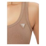 Guess V4yp06k8rt2 Colette Rıb Tank Kadın Bluz – KAHVERENGİ - Görsel 4