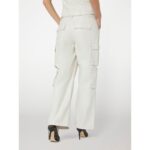 Guess W4yb11wf8q0 Korı Pu Cargo Kadın Pantolon – BEJ - Görsel 3