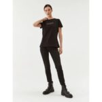 Guess V3bı11j1314 Brıana Ss Kadın Tshırt – SİYAH - Görsel 2