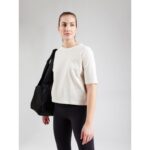 Guess V4bı21ı3z14 Colette Boxy Kadın Tshırt – KREM