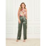 Guess 5rgb067248a Fannıe Cargo Kadın Pantolon – YEŞİL