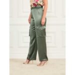 Guess 5rgb067248a Fannıe Cargo Kadın Pantolon – YEŞİL - Görsel 2