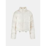 Guess W5rl04wgvd2 Antonıa Strass Puffer Kadın Mont – KREM - Görsel 5