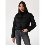 Guess W5rl04wgvd2 Antonıa Strass Puffer Kadın Mont – SİYAH