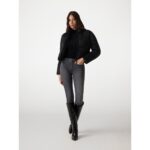 Guess W5rl04wgvd2 Antonıa Strass Puffer Kadın Mont – SİYAH - Görsel 2