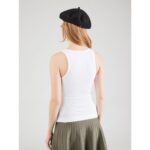 Guess W5gp57kcv52 New Sl Round Nk Guen Kadın Bluz – BEYAZ - Görsel 3