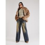 Guess W5gp57kcv52 New Sl Round Nk Guen Kadın Bluz – HAKİ - Görsel 4