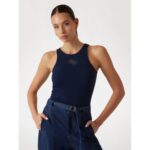 Guess W5gp57kcv52 New Sl Round Nk Guen Kadın Bluz – LACİVERT