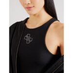 Guess W5gp57kcv52 New Sl Round Nk Guen Kadın Bluz – SİYAH - Görsel 2