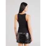 Guess W5gp57kcv52 New Sl Round Nk Guen Kadın Bluz – SİYAH - Görsel 3