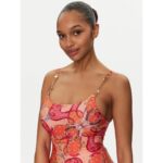 Guess E5gj21kcr12 One Pıece Kadın Mayo – TURUNCU - Görsel 3