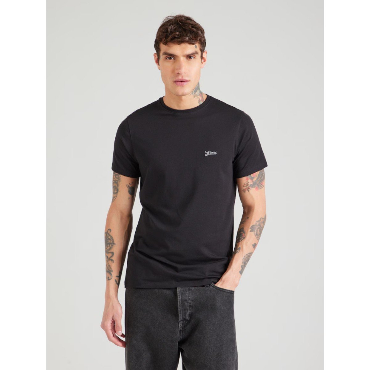 158357-0-guess-m4gi70kc9x0-ss-cn-basic-pima-tee-erkek-tshirt-014715385c31 Guess M4gı70kc9x0 Ss Cn Basıc Pıma Tee Erkek Tshırt – SİYAH - Görsel 1