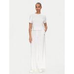 Guess V5gı00ı3z14 Prımula Rhınestones Kadın Tshırt – BEYAZ - Görsel 2