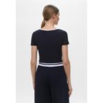 Guess V5gp03kcrn2 Marıgold Rıb Actıve Kadın Bluz – LACİVERT - Görsel 3