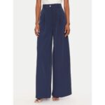 Guess W5gb02wh9y2 Andree Taılor Pleat Kadın Pantolon – LACİVERT