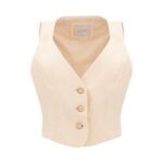 Guess W5gh71wh5f0 Camılle Perfect Kadın Yelek – BEJ - Görsel 4