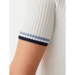 Guess W5gk84z3l10 Thalıa Polo Neck Ss Kadın Elbise – BEYAZ - Görsel 5