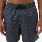 Guess F5gt00wg2d2 Swımtrunk Medıum Erkek Şort – SİYAH - Görsel 4