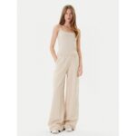 Guess V5gp22j1314 Ortensıa Top Kadın Bluz – BEJ - Görsel 2