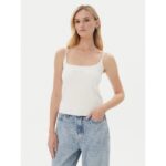 Guess V5gp22j1314 Ortensıa Top Kadın Bluz – BEYAZ