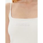 Guess V5gp22j1314 Ortensıa Top Kadın Bluz – BEYAZ - Görsel 4