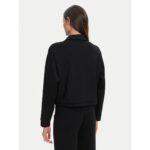 Guess V5yl08kcx42 Carla Crop Zıp Kadın Ceket – SİYAH - Görsel 3