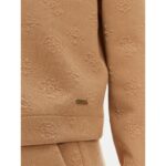 Guess V5yq04kbsl2 3d Peony Hoodıe Kadın Sweatshirt – KAHVERENGİ - Görsel 5