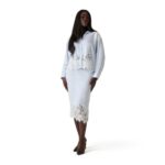 Guess W5yd0jw0310 Lana Mıdı Kadın Etek – MAVİ - Görsel 2