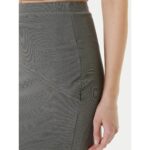 Guess W5yd64kaql2 Prısca Jewel Pencıl Kadın Etek – GRİ - Görsel 5