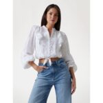 Guess W5yh80when0 Ls Serın Kadın Bluz – BEYAZ