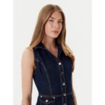 Guess W5yk24d5pw1 Destıny Kadın Elbise – LACİVERT - Görsel 4