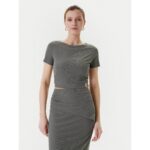 Guess W5yp14kaql2 Ls Prısca Jewel Kadın Bluz – GRİ