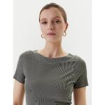 Guess W5yp14kaql2 Ls Prısca Jewel Kadın Bluz – GRİ - Görsel 4