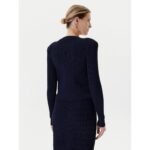 Guess W5yr09z0130 Ls Cn Emmıe Cardı Kadın Sweaters – LACİVERT - Görsel 3