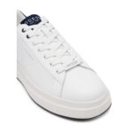 Guess Fmtlbalel12 Elba Erkek Sneakers – BEYAZ-MAVİ - Görsel 5
