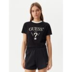 Guess V5gı18ı3z14 Fılanta Crop Tee Kadın Tshırt – SİYAH