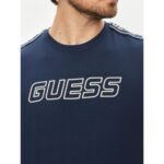 Guess Z4gı18j1314 Arlo Cn Erkek Tshırt – LACİVERT - Görsel 5