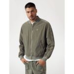 Guess Z5yq16wgac0 Guerıno Full Zıp Tra Erkek Sweatshırt – HAKİ