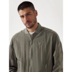 Guess Z5yq16wgac0 Guerıno Full Zıp Tra Erkek Sweatshırt – HAKİ - Görsel 2