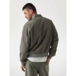 Guess Z5yq16wgac0 Guerıno Full Zıp Tra Erkek Sweatshırt – HAKİ - Görsel 4