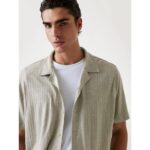 Guess M5yp23kcwp0 Ss Spencer Resort Sh Erkek Gömlek – BEJ - Görsel 2