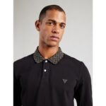 Guess M5yp58k7o64 Stu Ls Polo Erkek Bluz – SİYAH - Görsel 2